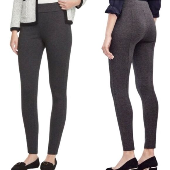 NWT Ann Taylor Factory Pull-on Ponte Leggings (Charcoal Gray) - Small - Picture 1 of 8